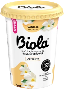Biola Yoghurt Vanilje 500g