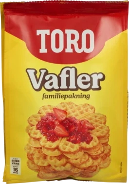 Vafler 612g Familiepakning Toro