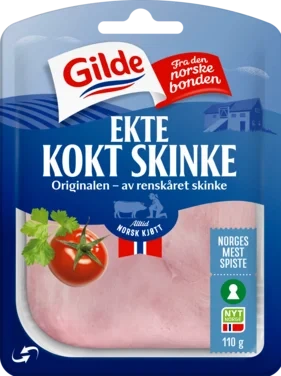Ekte Kokt Skinke Skivet 110g Enh