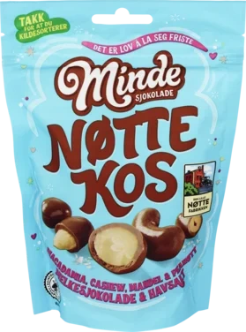 Minde Nøttekos Nøtteblanding 125g