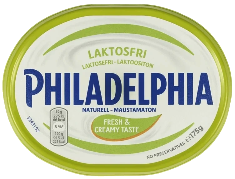 Philadelphia Laktosefri 175g