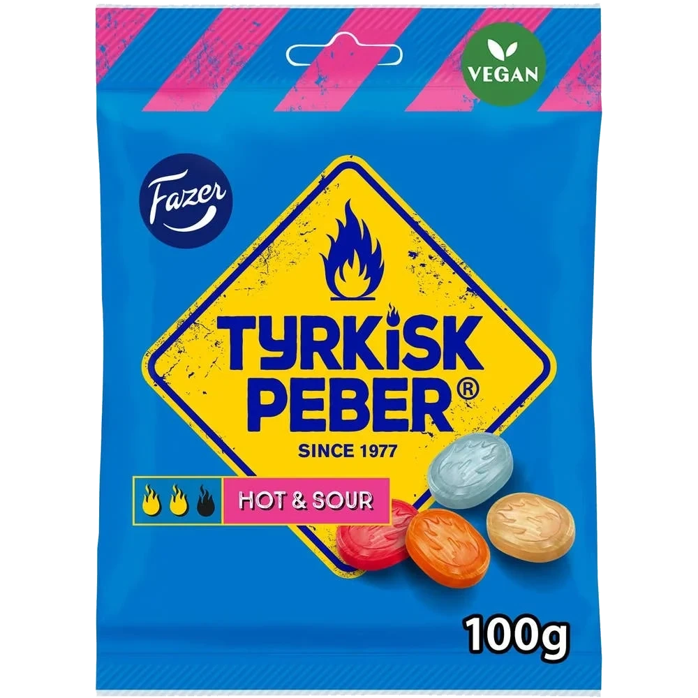 Tyrkisk Peber Hot & Sour