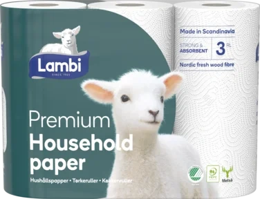 Lambi Tørkerull 3stk Premium