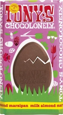 Tony's Chocolonely Mjölkchoklad Marsipan 180g