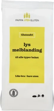 Lys Melblanding Glutenfri 500g Pappa uten Gluten