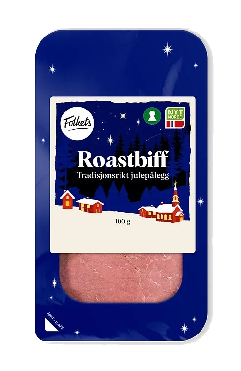 Roastbiff 100g Folkets