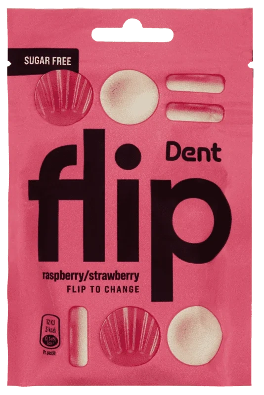 Dent Flip Rasberry & Strawberry 30g