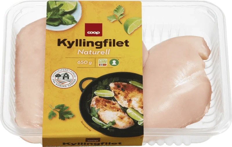 Coop Kyllingfilet 650g