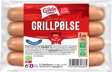 Grillpølse 240g Enh