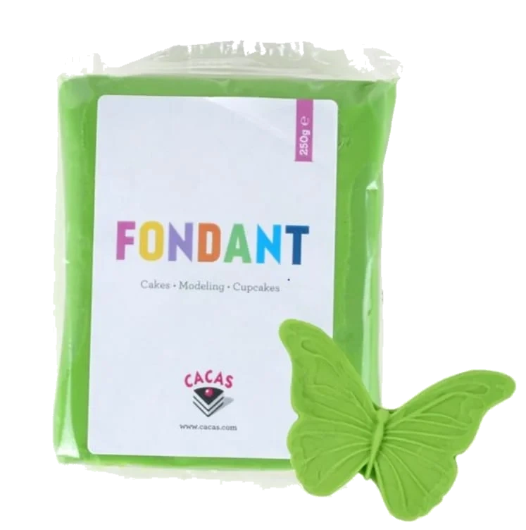 Fondant Grønn 250 g Cacas