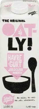 Havregurt Jordbær 1kg Oatly