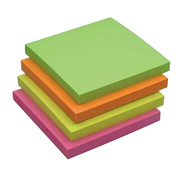 Quick Notes 76x76 Mm Neon