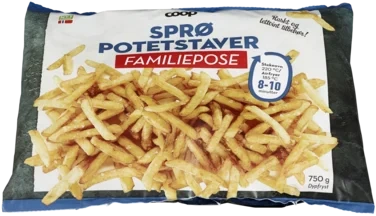 Coop Sprø Potetstaver 750g