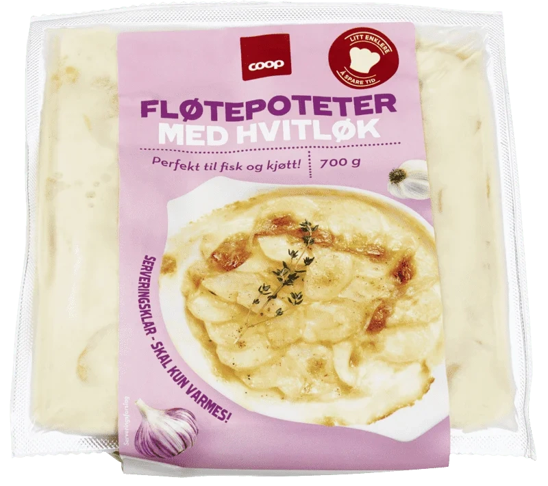 Coop Fløtepotet med Hvitløk 700g