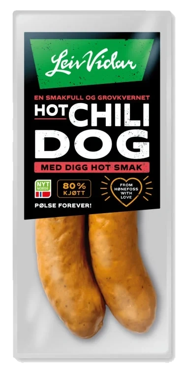 Leiv Vidar Hot Chili Dog 220g