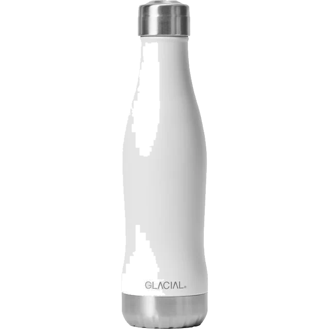 Vattenflaska Matte White 400 ml