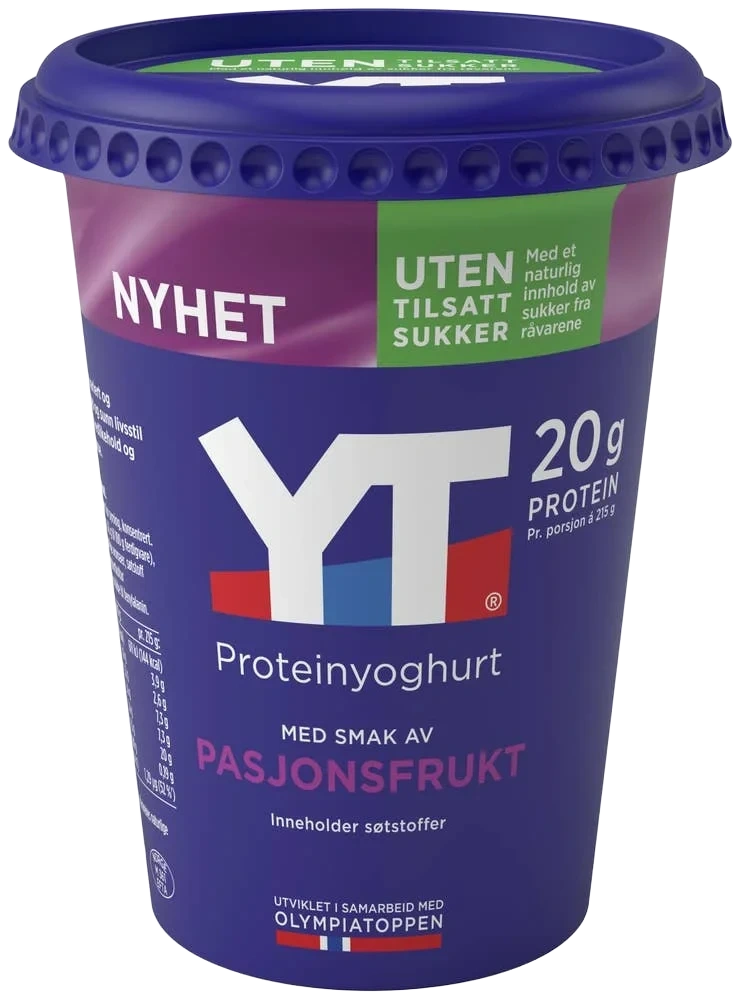 YT proteinyoghurt Pasjonsfrukt, 430 g