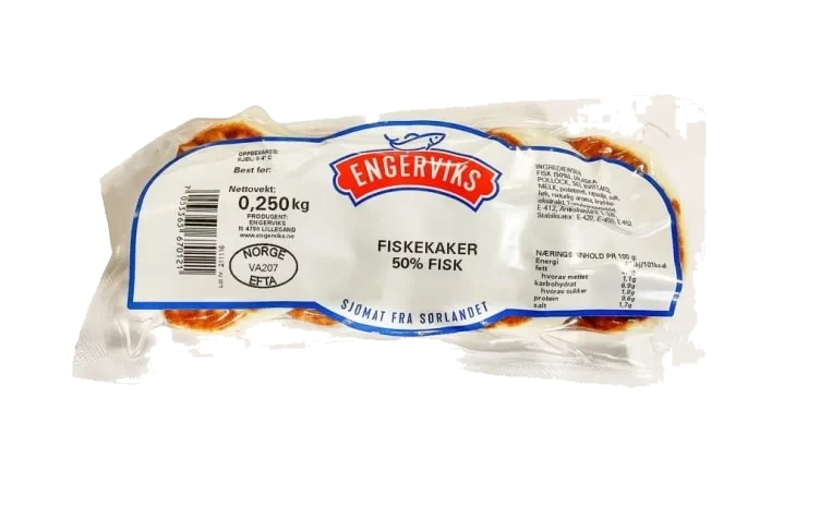 Fiskekaker 250g Engerviks
