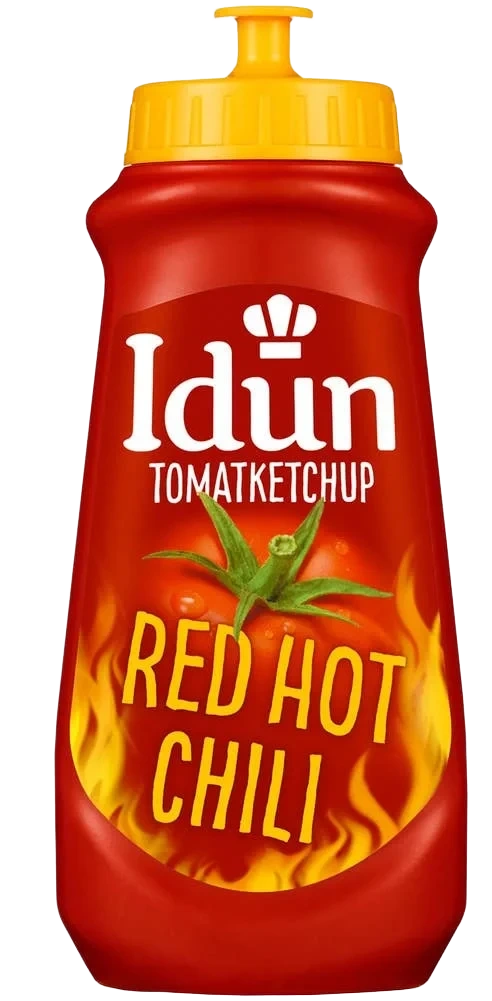Tomatketchup Hot Chili 530g Idun