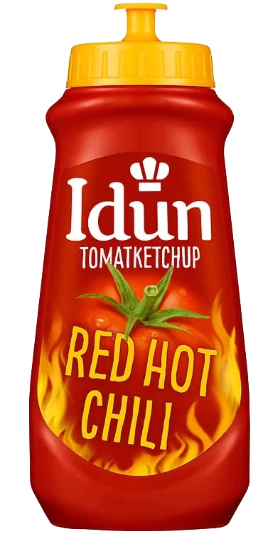 Tomatketchup Hot Chili 530g Idun