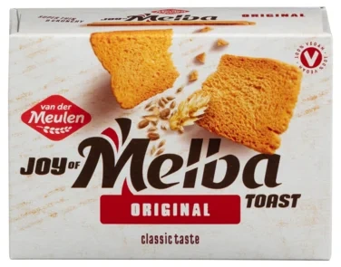 Melba Toast Firkantet 100g Meulen
