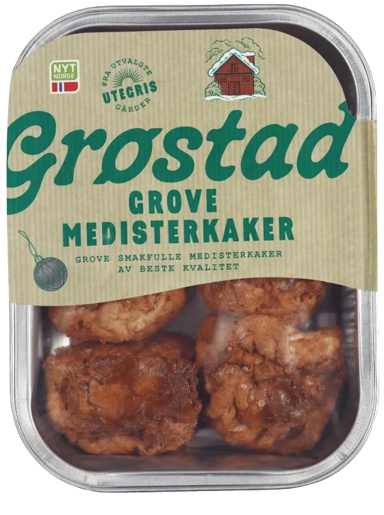 Medisterkaker Stekte 360g Grøstad