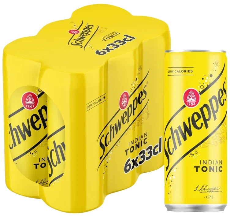 Schweppes 6-pk 0,33 l Tonic water