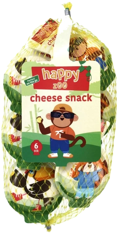 Cheese Snack 6x20g Happy Zoo