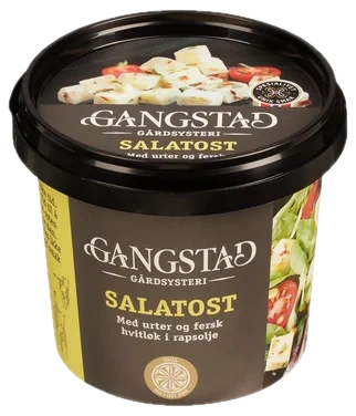 Gangstad Salatost m/urter og hvitløk
