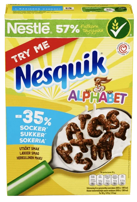 Nesquik Alphabet Promo 115g