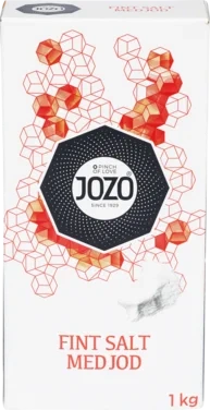 Salt m/Jod 1kg Jozo
