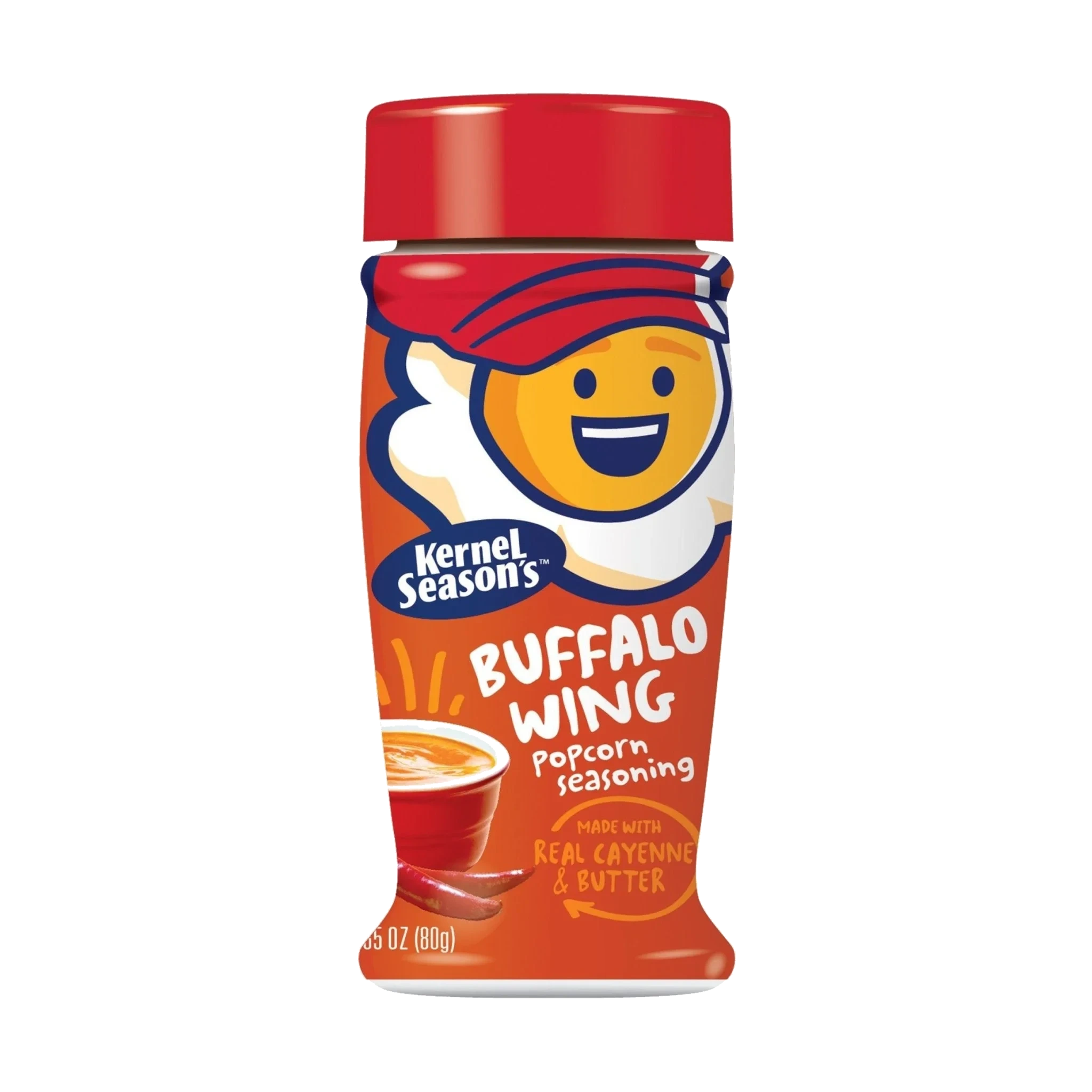 Kernel Popcornkrydder Buffalo Wing 80 g DATOVARE