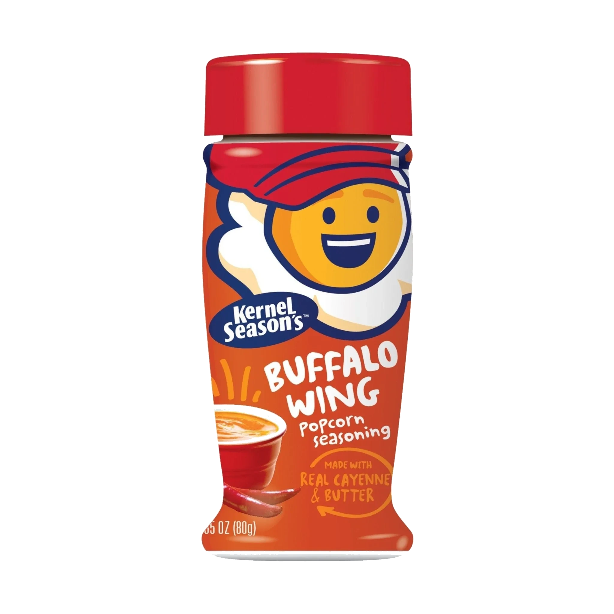 Kernel Popcornkrydder Buffalo Wing 80 g DATOVARE