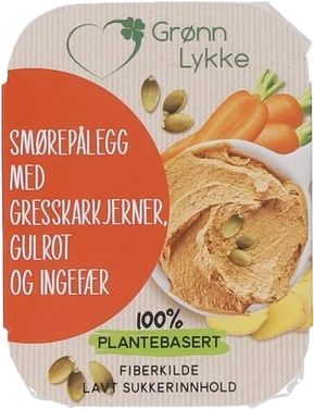 Smørepålegg med Gresskarkjerner og Ingefær