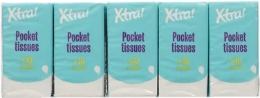 Handkerchiefs 10x10 Multipack 3 Ply