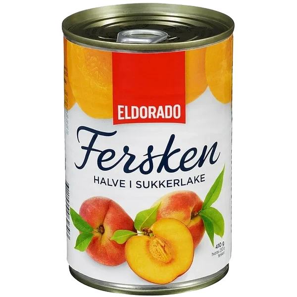 Fersken 410g Eldorado