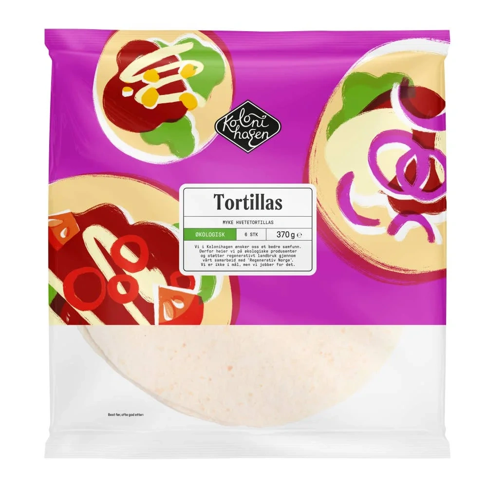 Økologisk tortillas
