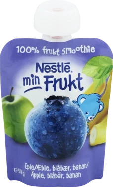 Min Frukt Eple Blåbær Banan Smoothie 90g