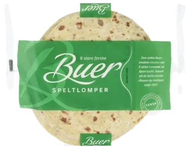 Speltlomper Ferske 8stk Buer