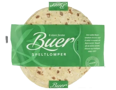 Speltlomper Ferske 8stk Buer