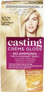 Loreal Paris     Casting Crème Gloss 1021 Pearly Light Blonde