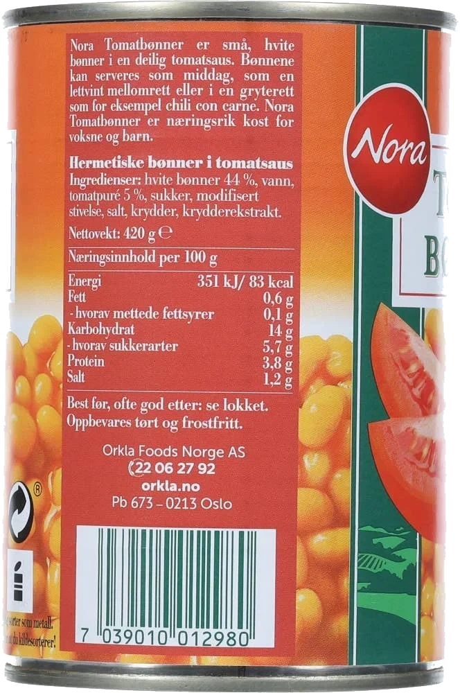 Tomatbønner