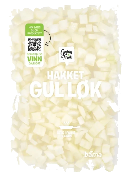 Gul Løk Hakket 170g