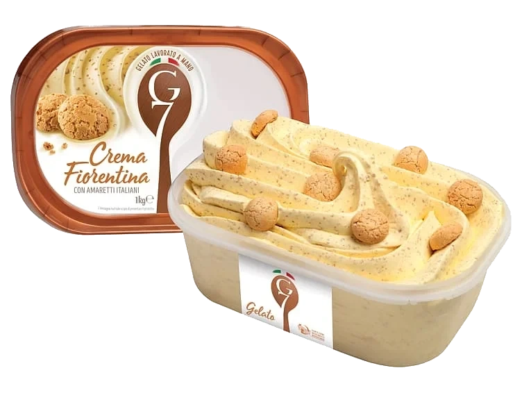 Crema Fiorentina 2l G7 Ekte Italiensk Iskrem
