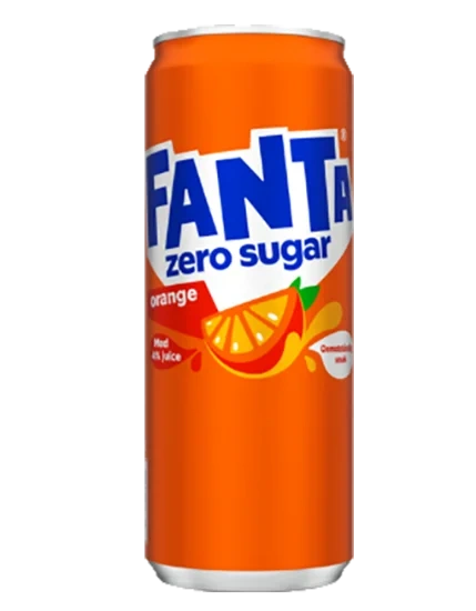 Fanta Appelsin Zero 330ml