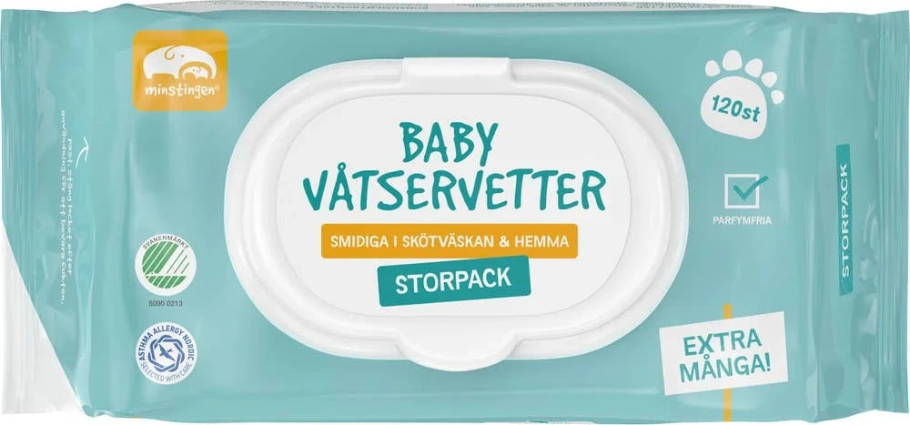 Våtservetter Baby