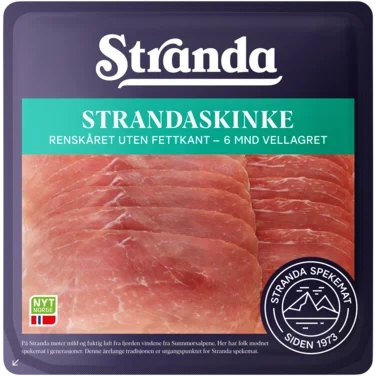Strandaskinke Renskåret 120g