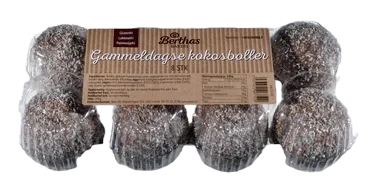 Kokosboller 8stk Berthas