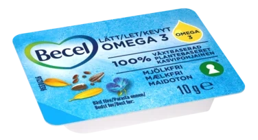 Omega 3, Lettmargarin, Kuvert 200x10g Becel