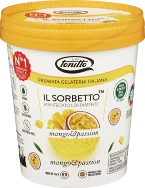 Sorbetto Mango Passion 0,5l Tonitto